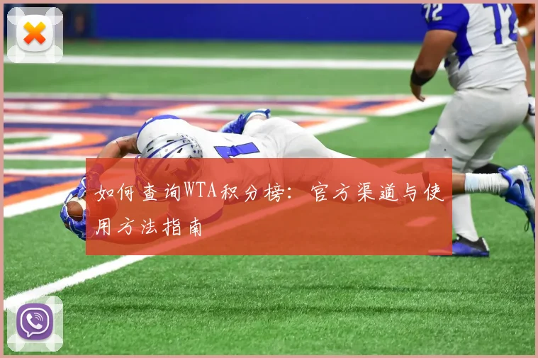如何查询WTA积分榜:官方渠道与使用方法指南